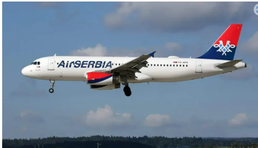 Er Srbija  временно приостановила полеты из Белграда  в Тель Авив